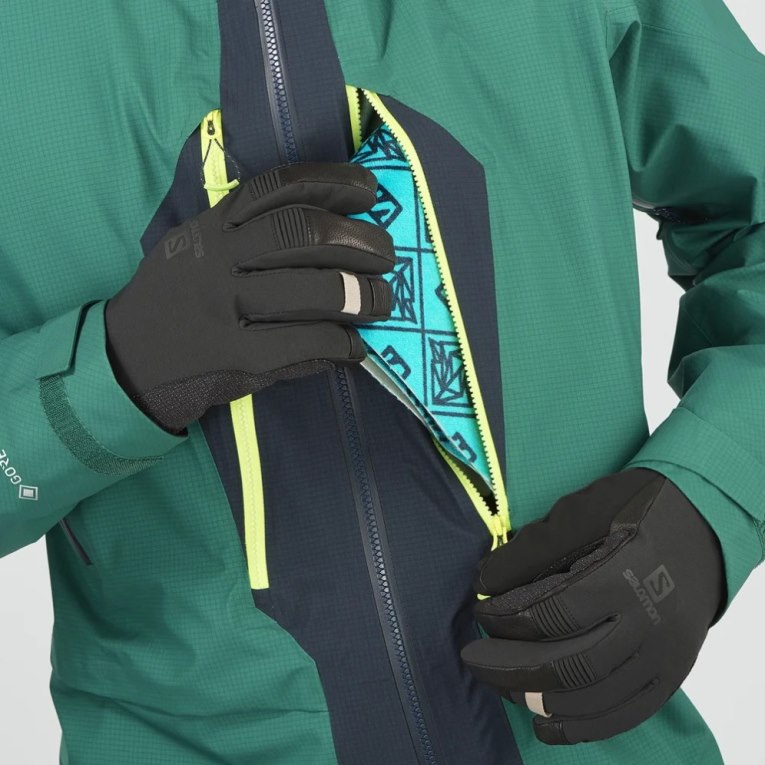 Chaquetas Shell Salomon Outpeak GTX 3L Impermeables Hombre Verdes | MX UVRX083